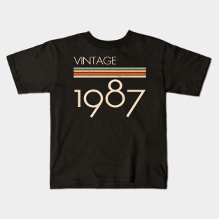 Vintage Classic 1987 Kids T-Shirt